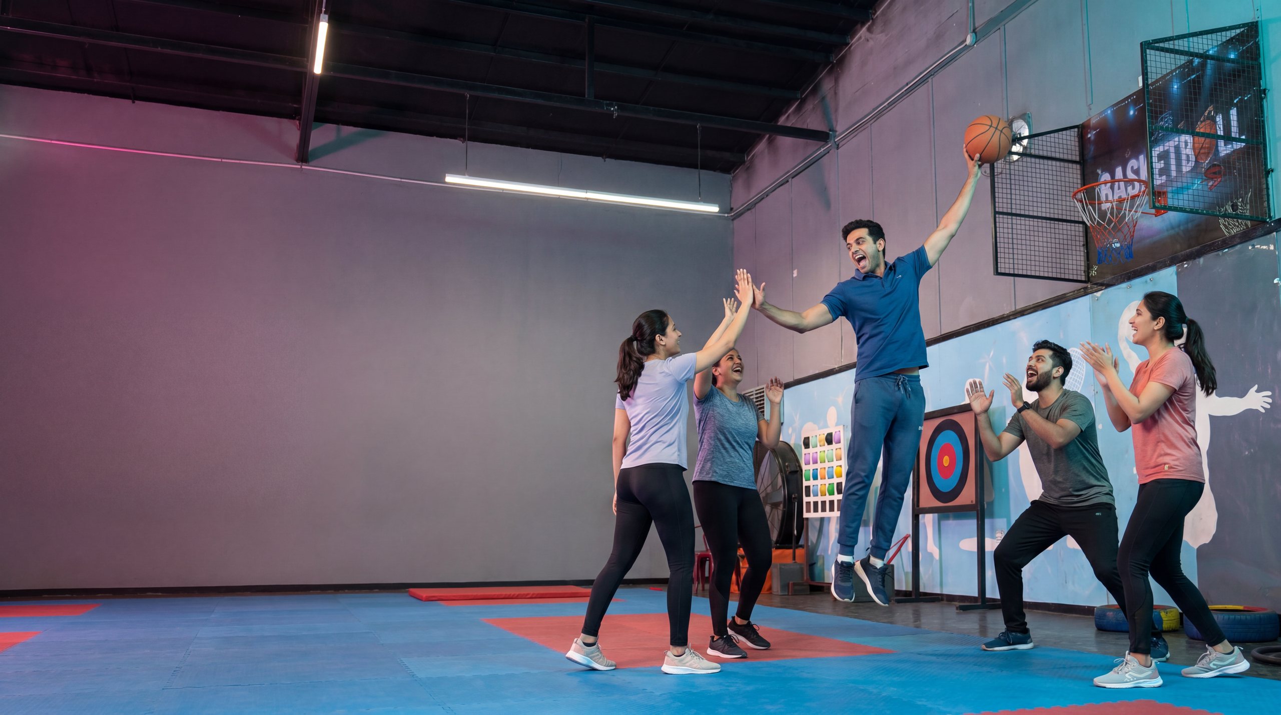 A corporate team event at Botfit Gurugram